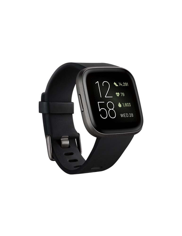 Fitbit Versa 2 Smart watch, NFC, OLED, Touchscreen, Heart rate monitor, Activity monitoring 24/7, Waterproof, Bluetooth, Wi-Fi, 