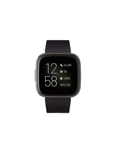 Fitbit Versa 2 Smart watch, NFC, OLED, Touchscreen, Heart rate monitor, Activity monitoring 24/7, Waterproof, Bluetooth, Wi-Fi, 