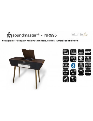 Soundmaster NR995 muzikos centras
