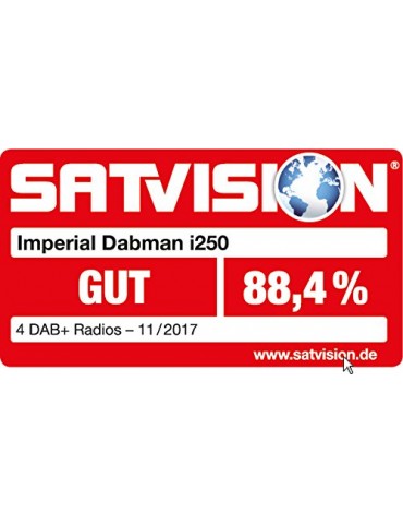 Internetinis radijo imtuvas Imperial 22-282-00 „Dabman i250 Internet  DAB
