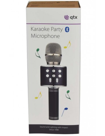 Įkraunamas Karaoke mikrofonas KPM5-BK juodas