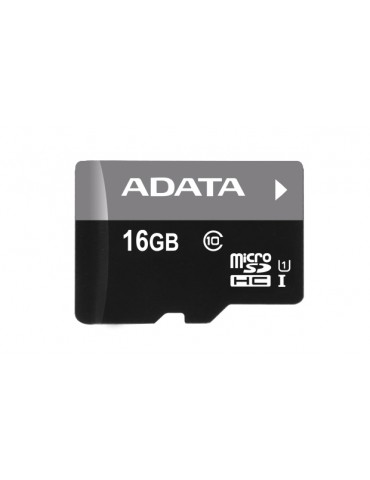 ADATA Premier UHS-I 16 GB, MicroSDHC, Flash memory class 10, SD adapter