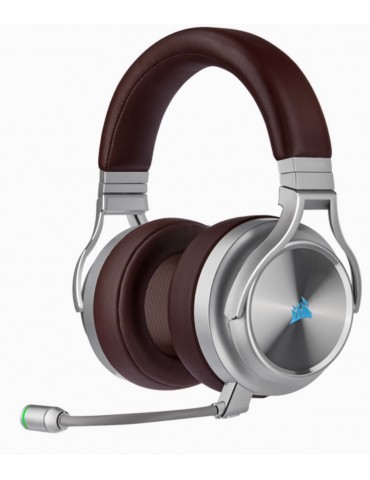 Corsair High-Fidelity Gaming Headset VIRTUOSO RGB WIRELESS SE Built-in microphone, Espresso, Over-Ear