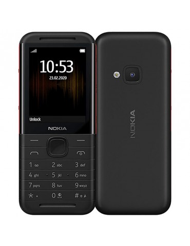 Nokia 5310 Black/Red, 2.1 ", TFT, 240 x 320 pixels, 8 MB, 30 MB, Dual SIM, Mini-SIM, Bluetooth, 3.0, USB version microUSB 1.1, B