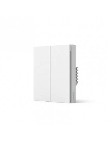Aqara Smart wall switch H1 (no neutral, double rocker) WS-EUK02 White