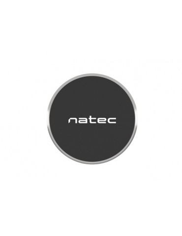 Natec Magnetic Car Holder For Smartphone FIERA Black/Silver, Adjustable, 360 