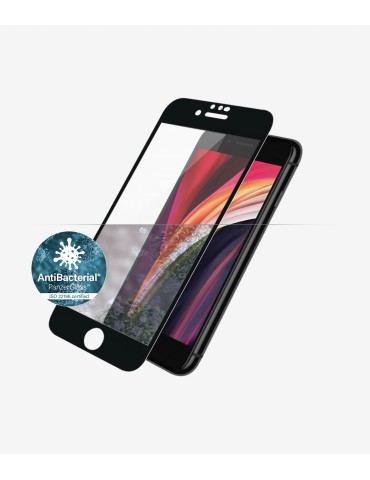 PanzerGlass Apple, iPhone 6/6s/7/8/SE 2020, Hybrid glass, Black, Screen Protector