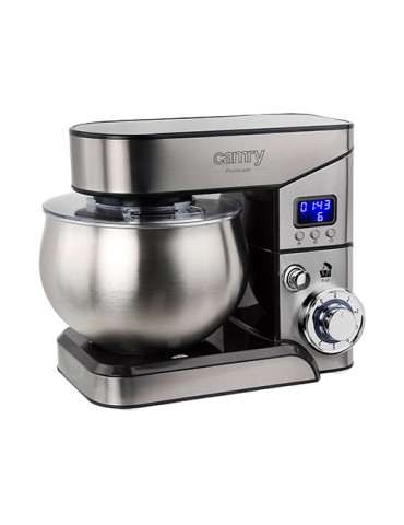 Camry Planetary Food Processor CR 4223 Number of speeds 6, 2000 W, Bowl capacity 5 L, Stainless steel, Silver