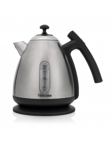 Tristar Digital Kettle WK-3403 Electric, 2200 W, 1.7 L, Stainless steel, 360 rotational base, Silver