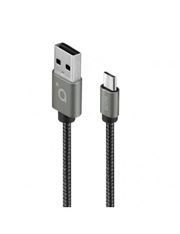 Acme Cable CB2011G 1 m, Space Gray, Micro USB, USB A