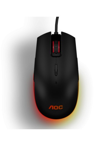 AOC Gaming Mouse GM500 Wired, 5000 DPI, USB 2.0, Black