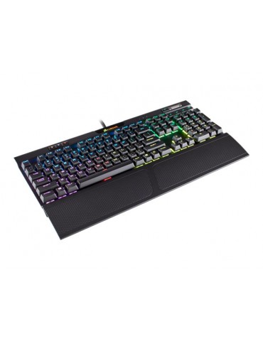 Corsair Mechanical Gaming Keyboard K70 RGB MK.2 RGB LED light, US, Wired, Black, Red Switch