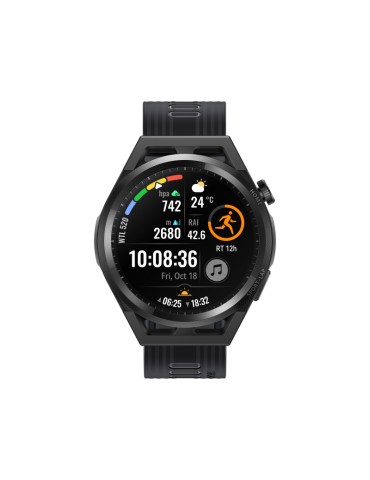 Huawei GT Runner (46 mm) 1.43", Smart watch, GPS (satellite), AMOLED, Touchscreen, Heart rate monitor, Waterproof, Bluetooth, Bl