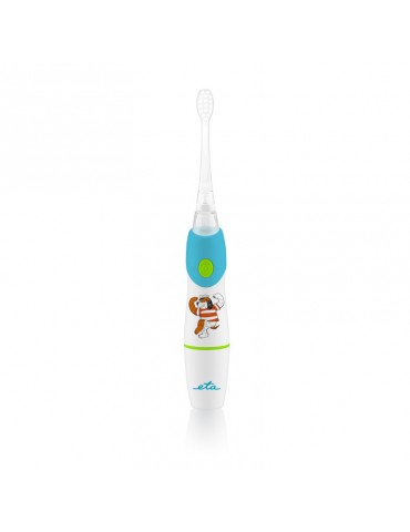 ETA SONETIC Toothbrush ETA071090000 Rechargeable, For kids, Number of brush heads included 2, Sonic technology, White/Light blue