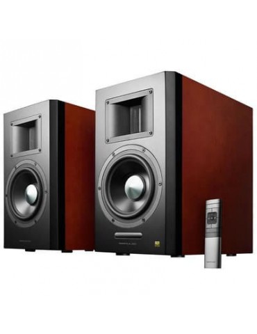 Edifier Professional Bookshelf Speakers Airpulse A300 Cherry, Bluetooth, Wireless connection