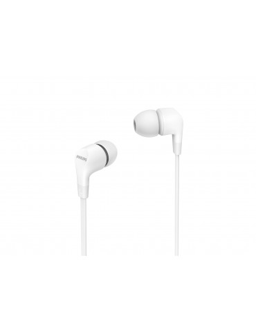 Philips Headphones TAE1105WT Wired, In-ear, White