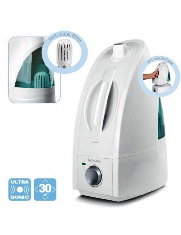 Medisana Air Humidifier AH 660 30 W, Suitable for rooms up to 30 m , White