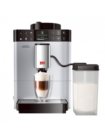 Melitta Coffee machine OT F53/1-101 Passione Pump pressure 15 bar, Built-in milk frother, Automatic, 1450 W, Silver