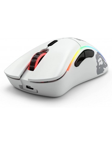 Glorious Orochi V2 Gaming Mouse, RGB LED light, Optical, Wireless, White, Wireless