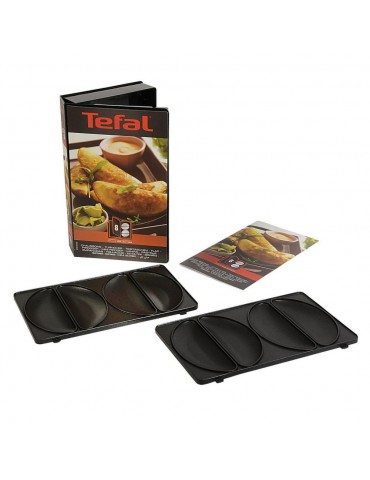 TEFAL XA800812 Turn over plates for SW852 Sandwich maker, Black