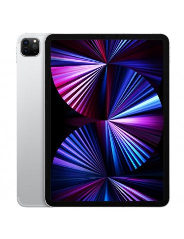 Apple 3rd Gen iPad Pro 11 11 ", Silver, Liquid Retina display, Apple M1, 8 GB, 128 GB, 5G, 4G, Wi-Fi, Front camera, 12 MP, Rear 