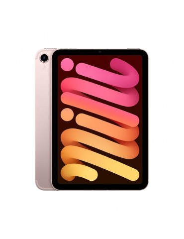 Apple iPad Mini 6th Gen 8.3 ", Pink, Liquid Retina IPS LCD, A15 Bionic, 4 GB, 256 GB, Wi-Fi, 12 MP, 12 MP, Bluetooth, 5.0, iPadO